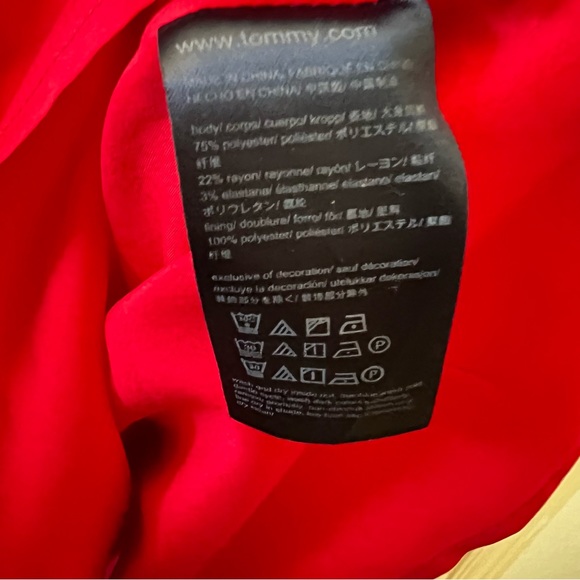 Tommy Hilfiger red a-line dress - Picture 4 of 7